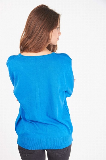 Кофта женская LadiesFashion 1235 с пуговицами