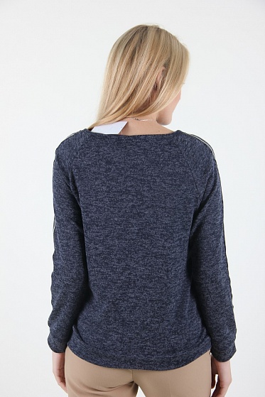 Кофта женская MissFashion 7007 с карманом на груди