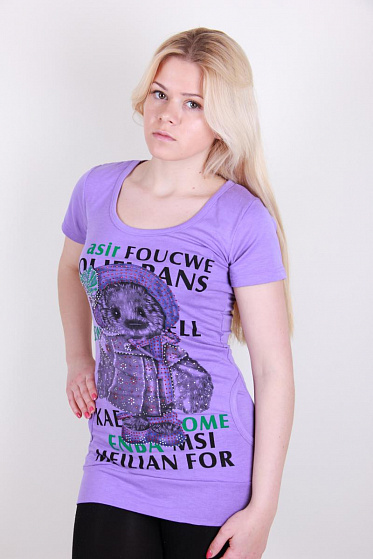 Туника женская Gishang SB-816 мишки