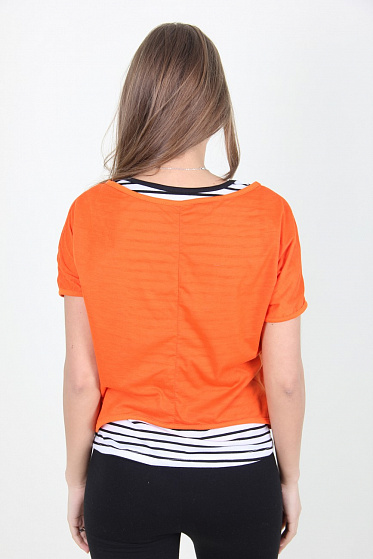 Футболка женская Gishang 12833 двойка