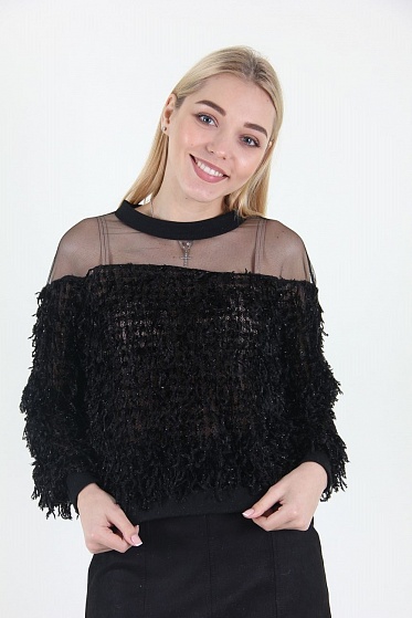 Кофта женская LadiesFashion 8918 травка