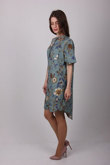 Туника женская LadiesFashion 3348 с пуговицами