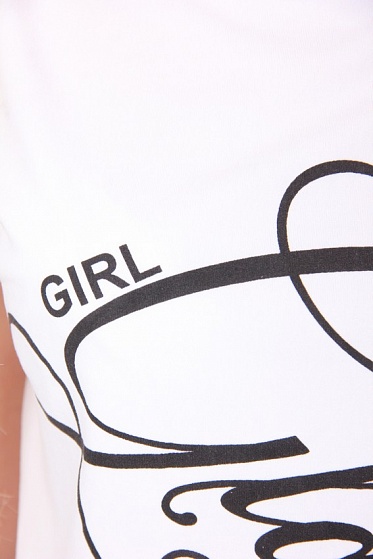 Футболка женская LadiesFashion 1010 с принтом