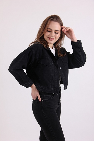 Куртка женская Best Style 8903 джинс