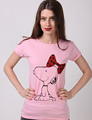 Футболка женская Poncik 226 бантик