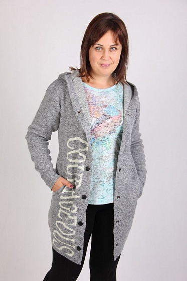 Кардиган женский Ruilibeika 617 с пуговицами