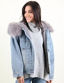 Куртка женская M.J. 1021 искусственный мех