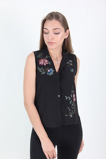 Блузка женская LadiesFashion 106 с пуговицами