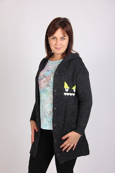 Кардиган женский Ruilibeika 618 с пуговицами