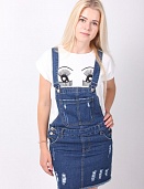 Комбинезон женский XSYM 8049 джинс