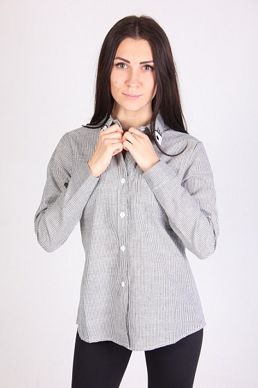 Рубашка женская LadiesFashion 597 с пуговицами