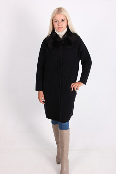 Пальто женское LadiesFashion 1638 с пуговицами