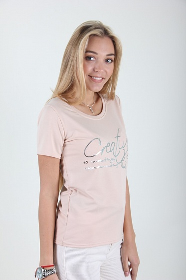 Футболка женская MissFashion 3014 с принтом