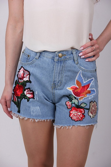 Шорты женские Quality 3112 джинс