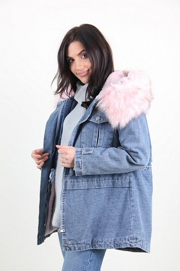 Куртка женская M.J. 1067 искусственный мех