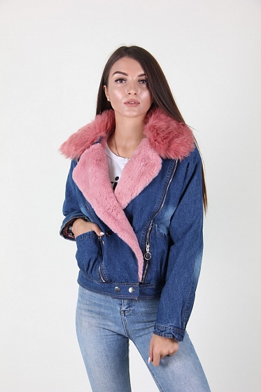 Куртка женская LadiesFashion 923-23 джинс