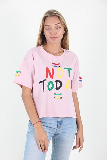 Футболка женская LhuiYiCao 5002 с принтом