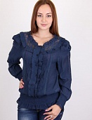 Блузка женская EURO'S 13120 (3039) с пуговицами