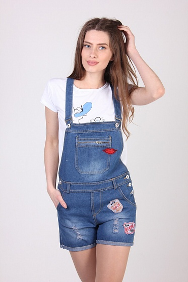 Комбинезон женский Jinlilian 1238 джинс