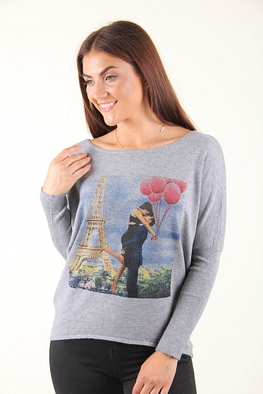 Кофта женская Jo.Jo 11 с принтом