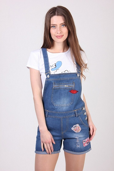 Комбинезон женский Jinlilian 1238 джинс