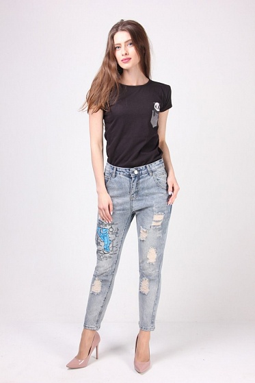 Штаны женские Ailiya 821 джинс