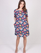 Туника женская LadiesFashion 3334 с пуговицами