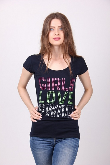 Футболка женская Poncik 425 с принтом