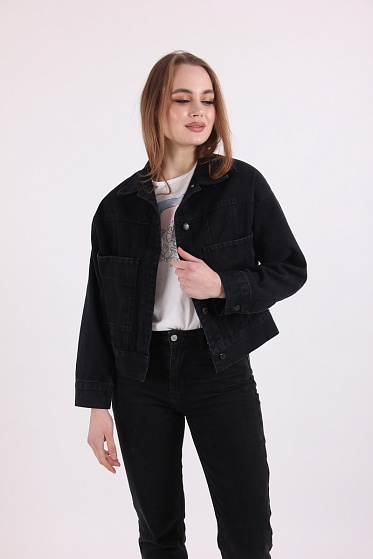 Куртка женская Best Style 8906 джинс