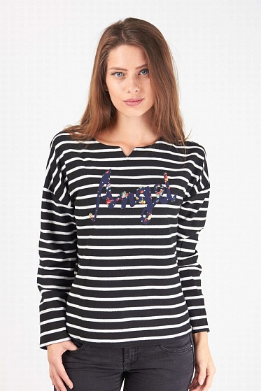 Кофта женская Meid Meid 906 в полоску