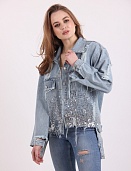 Куртка женская ZUOXIAOYAO 6628 джинс