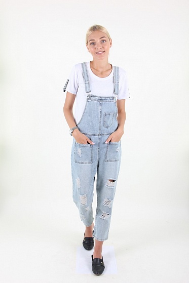 Комбинезон женский Si Bao Lai 9092 джинс