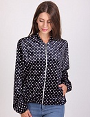 Бомбер женский MissFashion 5021 с замком спереди