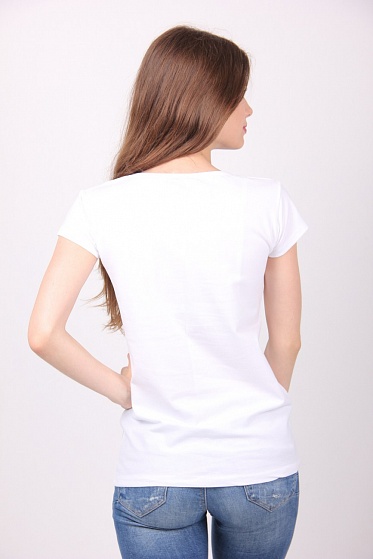 Футболка женская Poncik 418 с принтом