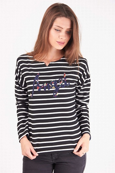 Кофта женская Meid Meid 906 в полоску