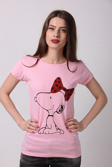 Футболка женская Poncik 226 бантик