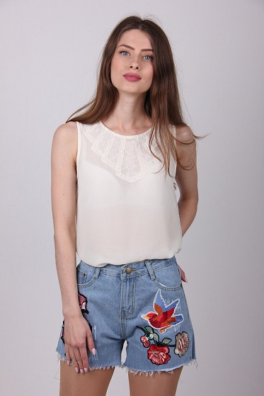 Шорты женские Quality 3112 джинс