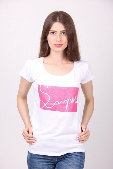 Футболка женская Poncik 421 с принтом