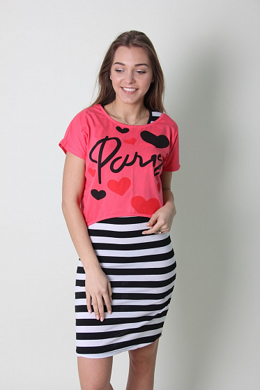 Футболка женская Gishang 12799 платье