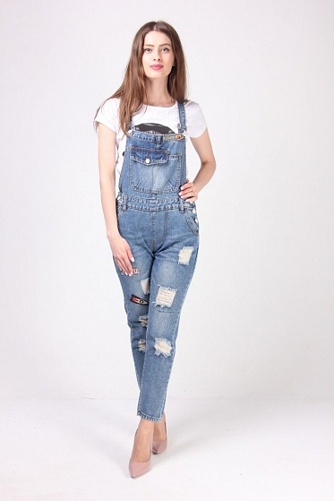 Комбинезон женский HMNSWear 281 джинс