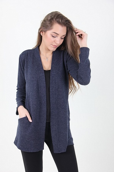 Кардиган женский MissFashion 3017 с карманами по бокам