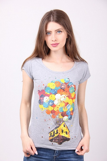 Футболка женская Poncik 424 с принтом