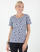 Футболка женская MissFashion 7052 с карманом на груди