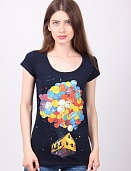 Футболка женская Poncik 424 с принтом