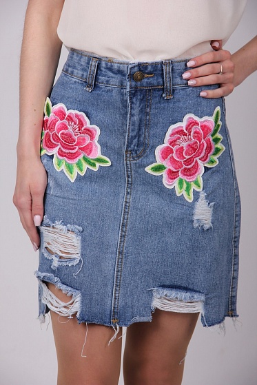 Юбка женская Candy 883-1 джинс