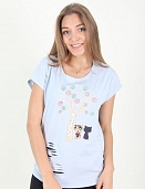 Футболка женская LadiesFashion 5008 с принтом
