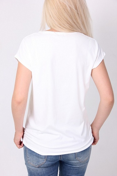 Футболка женская LadiesFashion 1011 с принтом