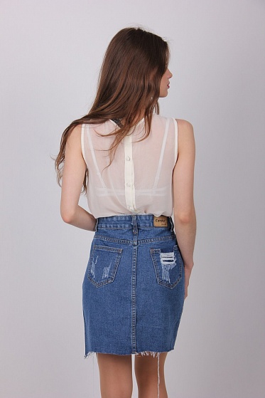 Юбка женская Candy 883 джинс