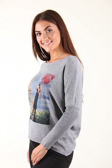 Кофта женская Jo.Jo 11 с принтом
