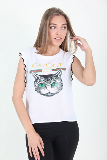 Блузка женская LadiesFashion 5010 с принтом